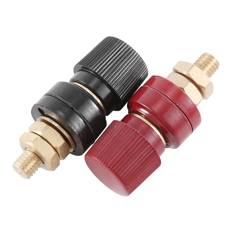 A01F-20Pcs Terminal Binding Post, 555 Type Brass Pillar Terminal Block M8 Thread Diameter Binding Post 220V-380V 200A
A01F-20Pcs Terminal Binding Post, 555 Type Brass Pillar Terminal Block M8 Thread Diameter Binding Post 220V-380V 200A