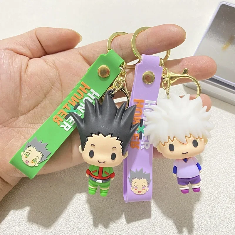HUNTER×HUNTER Q Version Cartoon Bag Pendant Cute Car Keychain Key Ring Fashion Backpack Hanging Ornament for Daily Decoration
HUNTER×HUNTER Q Version Cartoon Bag Pendant Cute Car Keychain Key Ring Fashion Backpack Hanging Ornament for Daily Decoration