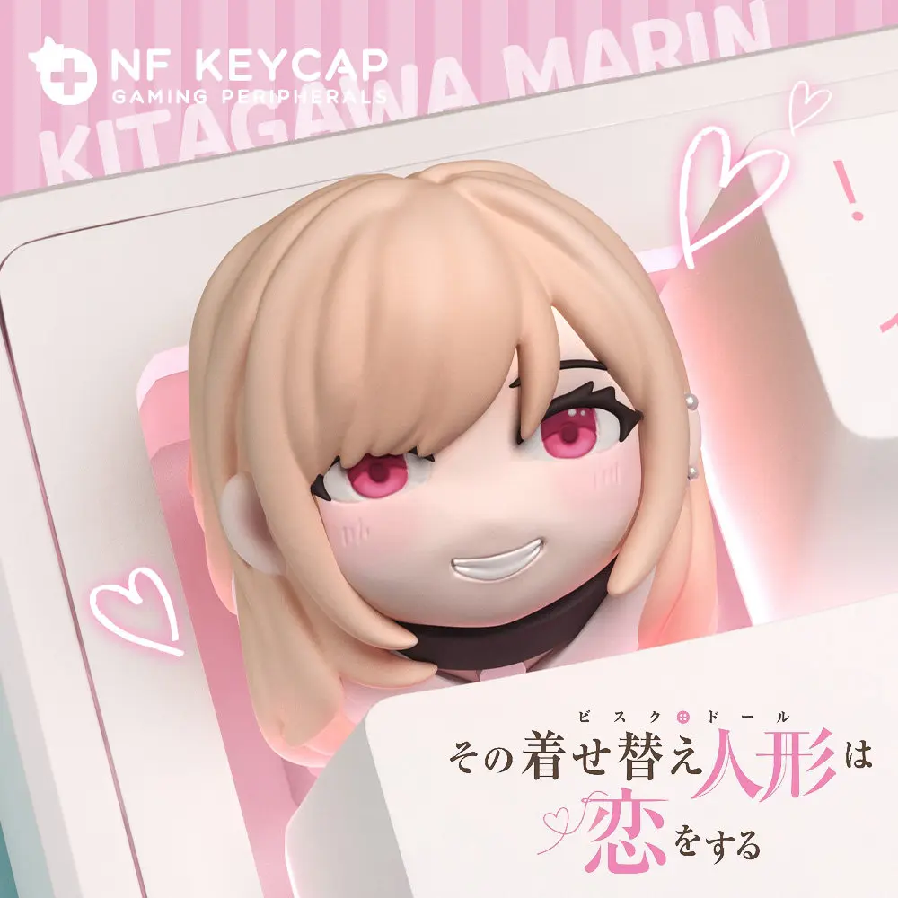 Набор для самостоятельной сборки механической клавиатуры Diy Goddess Story Kitagawa Marin, кейкапы для механической клавиатуры с крестообразным креплением, персонализированные кейкапы для ПК, подарочные игрушки
Набор для самостоятельной сборки механической клавиатуры Diy Goddess Story Kitagawa Marin, кейкапы для механической клавиатуры с крестообразным креплением, персонализированные кейкапы для ПК, подарочные игрушки