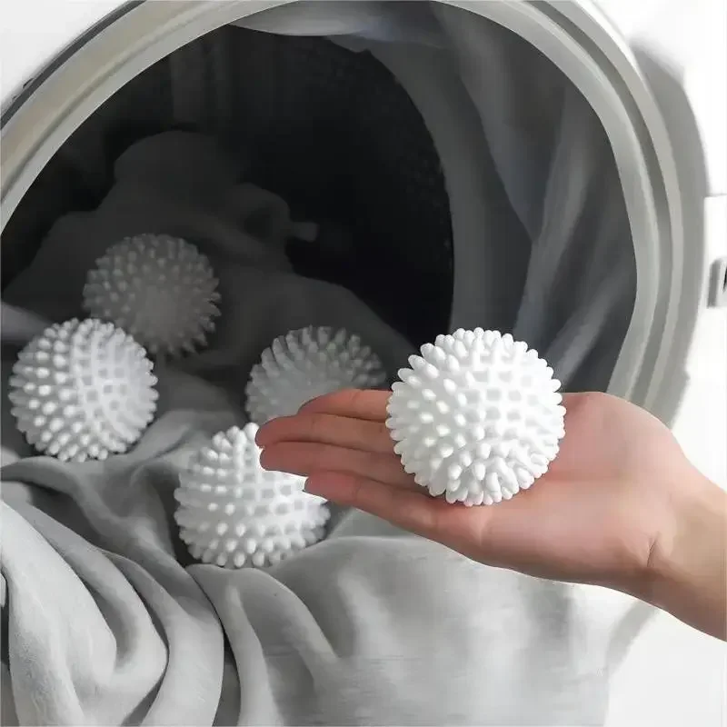6pcs TPR Anti Winding Laundry Ball Circular Pure White Magic Cleaning Drum Washing Machine for Dirt Removal and Knotting
6pcs TPR Anti Winding Laundry Ball Circular Pure White Magic Cleaning Drum Washing Machine for Dirt Removal and Knotting
