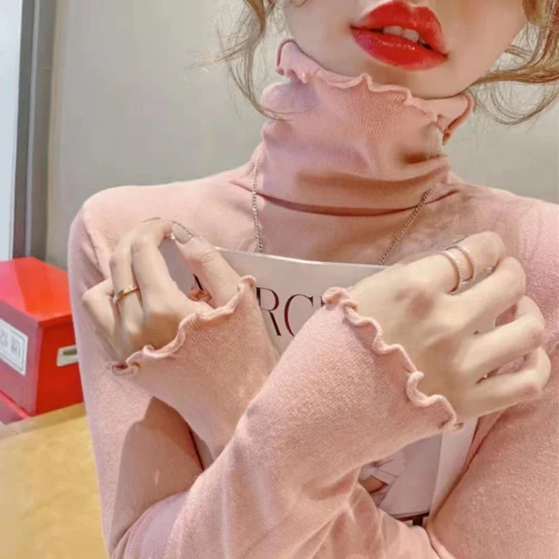 Gentlewoman Wooden Turtleneck Sweater with Autumn and Winter 2024 New Long-sleeved Base Clothing Fashion Fashion Sweater Top
Gentlewoman Wooden Turtleneck Sweater with Autumn and Winter 2024 New Long-sleeved Base Clothing Fashion Fashion Sweater Top