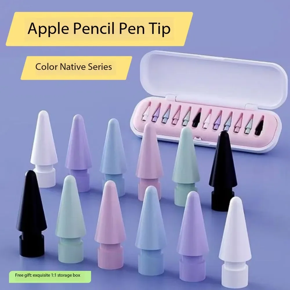 12PCS Pencil Tips for Apple Pencil Pro 1st 2nd Generation iPencil Sensitivity Nibs Compatible for iPad Pencil 2/1 Spare Nib
12PCS Pencil Tips for Apple Pencil Pro 1st 2nd Generation iPencil Sensitivity Nibs Compatible for iPad Pencil 2/1 Spare Nib