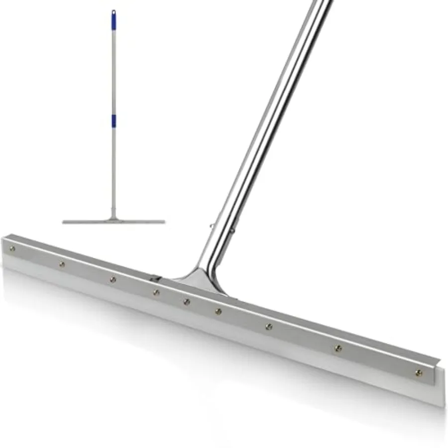 AquaSlide PushPro 28-Inch Heavy Duty Squeegee for Concrete Floors and Wet Surfaces Industrial Rubber Blade Water Removal Tool f
AquaSlide PushPro 28-Inch Heavy Duty Squeegee for Concrete Floors and Wet Surfaces Industrial Rubber Blade Water Removal Tool f