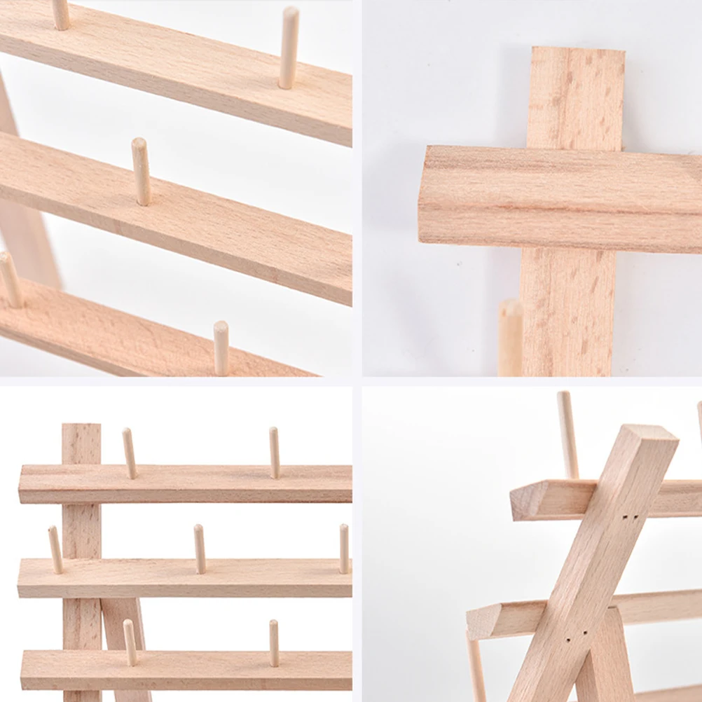 30 Spool Rack Sewing Storage Organizer Foldable Wooden Holder Storage Sewing Tool Accessory Craft Supplies Embroidery
30 Spool Rack Sewing Storage Organizer Foldable Wooden Holder Storage Sewing Tool Accessory Craft Supplies Embroidery
