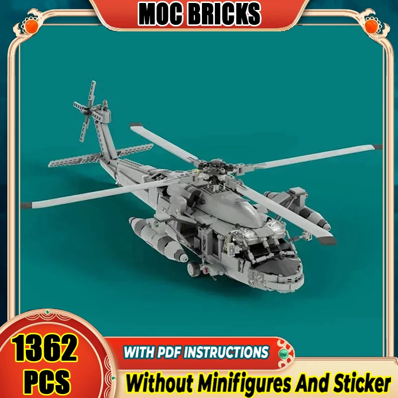 Военная серия Moc Building Blocks UH-60L Модель истребителя Технология сборки Arcraft Игрушки для праздничных подарков
Военная серия Moc Building Blocks UH-60L Модель истребителя Технология сборки Arcraft Игрушки для праздничных подарков