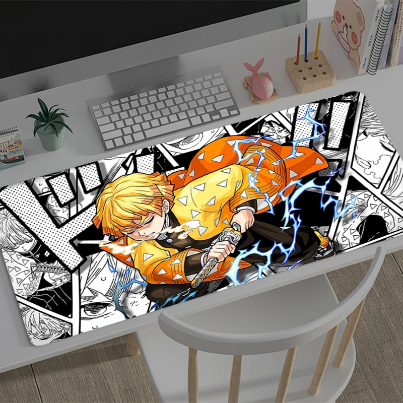 Mouse pad Large Demon Slayer Agatsuma Zenitsu e-sports game player mouse pad keyboard pad non-slip mat coaster PC Anime Mousepad
Mouse pad Large Demon Slayer Agatsuma Zenitsu e-sports game player mouse pad keyboard pad non-slip mat coaster PC Anime Mousepad