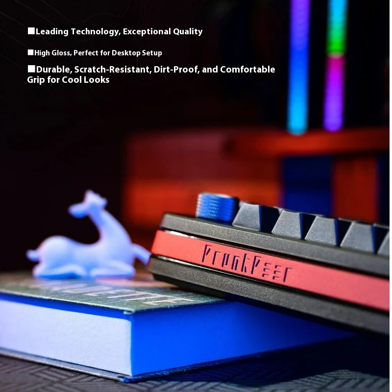 DrunkDeer A75 Pro magnetic gaming keyboard is suitable for playing games and has a good tactile experience
DrunkDeer A75 Pro magnetic gaming keyboard is suitable for playing games and has a good tactile experience