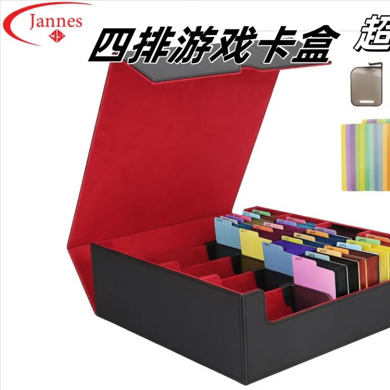 Четырехрядная коробка большой емкости для игр Wang Baokeng три царства killkingdom MTG/TCGPULeather, кассета для хранения
Четырехрядная коробка большой емкости для игр Wang Baokeng три царства killkingdom MTG/TCGPULeather, кассета для хранения
