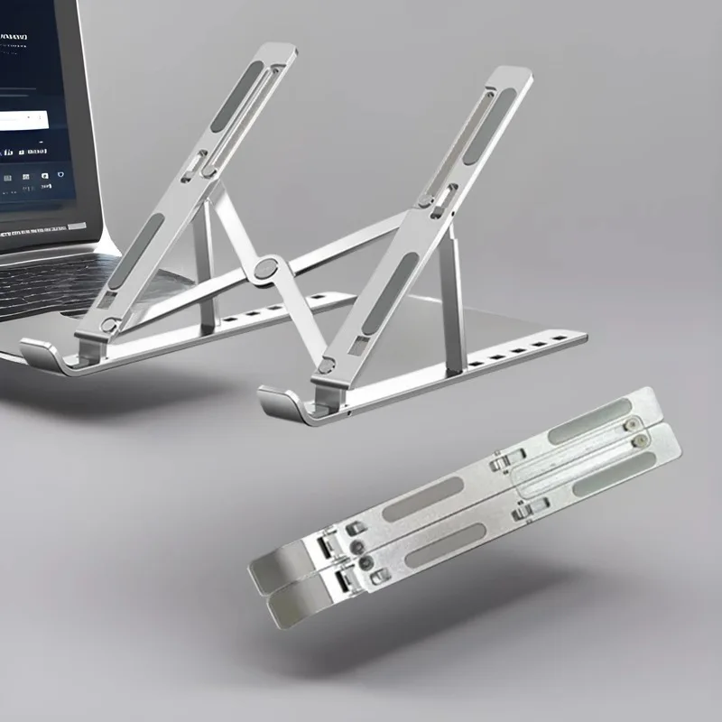 Aluminum Alloy Laptop Stand Adjustable Foldable Portable for Notebook Computer Bracket Lifting Cooling Non-slip Laptop Holder
Aluminum Alloy Laptop Stand Adjustable Foldable Portable for Notebook Computer Bracket Lifting Cooling Non-slip Laptop Holder
