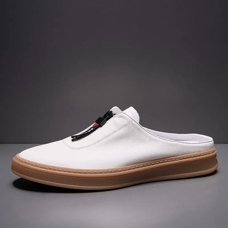 Designer Luxury Casual Leather Shoes Men's Fashion Slippers Genuine Leather Loafers Breathable Sport Work Walking Male Shoes
Designer Luxury Casual Leather Shoes Men's Fashion Slippers Genuine Leather Loafers Breathable Sport Work Walking Male Shoes