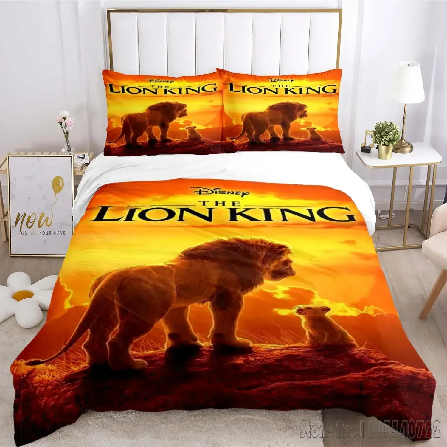 The Lion King Simba Pattern Duvet Cover Set HD Comforter Cover for Kids Bedding Sets Bedclothes Bedroom Decor
The Lion King Simba Pattern Duvet Cover Set HD Comforter Cover for Kids Bedding Sets Bedclothes Bedroom Decor