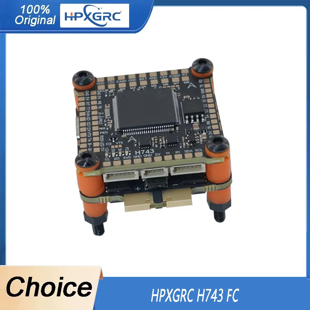 HPXGRC H743 Flight Controller ICM42688P With 60A/70A/80A 4in1 Brushless ESC Stack 30.5x30.5mm for For FPV Freestyle Racing Drone
HPXGRC H743 Flight Controller ICM42688P With 60A/70A/80A 4in1 Brushless ESC Stack 30.5x30.5mm for For FPV Freestyle Racing Drone