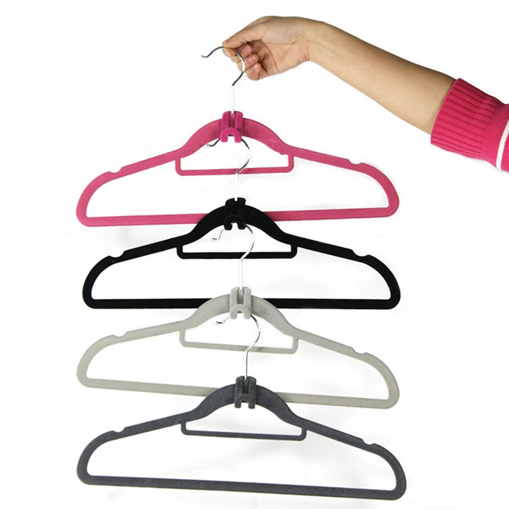 20pcs Stable Cascading Hanger Connector Space-Saving Compact Flocking Surface Clothing Rack Storage Solution Wardrobe Organizer
20pcs Stable Cascading Hanger Connector Space-Saving Compact Flocking Surface Clothing Rack Storage Solution Wardrobe Organizer