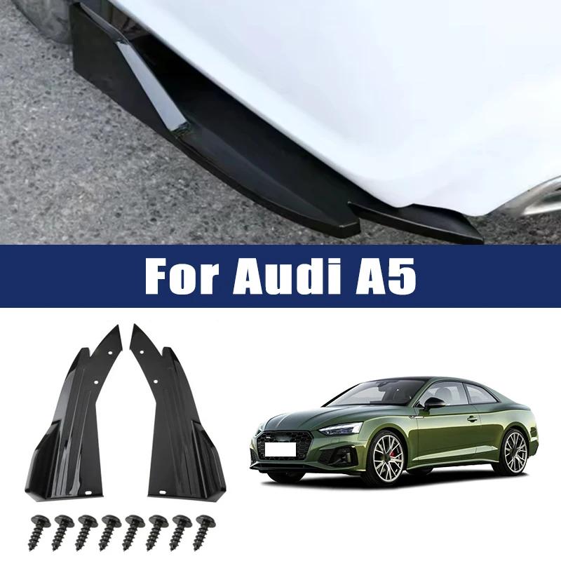 Car Rear Bumper Spoiler Lip Carbon Fiber Wing Trim Protection Anti-crash Diffuser Side Skirt Wrap Angle Splitter for Audi A5
Car Rear Bumper Spoiler Lip Carbon Fiber Wing Trim Protection Anti-crash Diffuser Side Skirt Wrap Angle Splitter for Audi A5