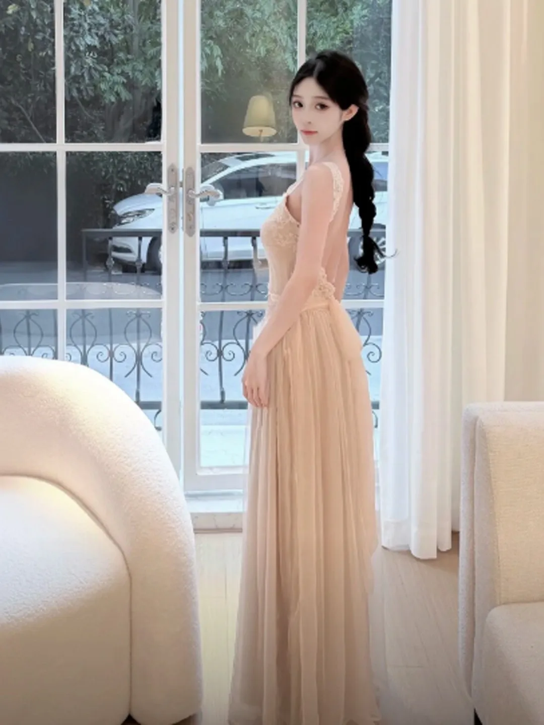 Fashionable Lace Backless Long Dress Summer Season High Waist Cotton Material Gentle Style without Sleeve Bodycon Fit for Var...
Fashionable Lace Backless Long Dress Summer Season High Waist Cotton Material Gentle Style without Sleeve Bodycon Fit for Var...