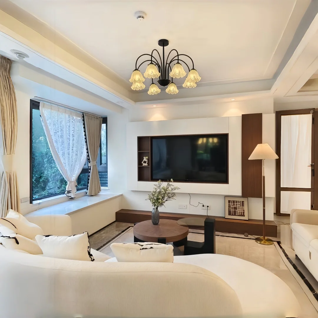 French Country Retro Ceiling Chandelier, Warm Ambient Lighting Fixture for Bedroom Living Room Dining Room Home Decor
French Country Retro Ceiling Chandelier, Warm Ambient Lighting Fixture for Bedroom Living Room Dining Room Home Decor