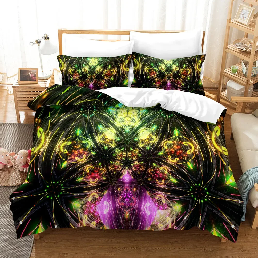 3pcs Spiritual Mandala Duvet Cover Set Bedding Set Sacred Geometry Glow Pattern Boho Style Queen King 100% Polyester
3pcs Spiritual Mandala Duvet Cover Set Bedding Set Sacred Geometry Glow Pattern Boho Style Queen King 100% Polyester