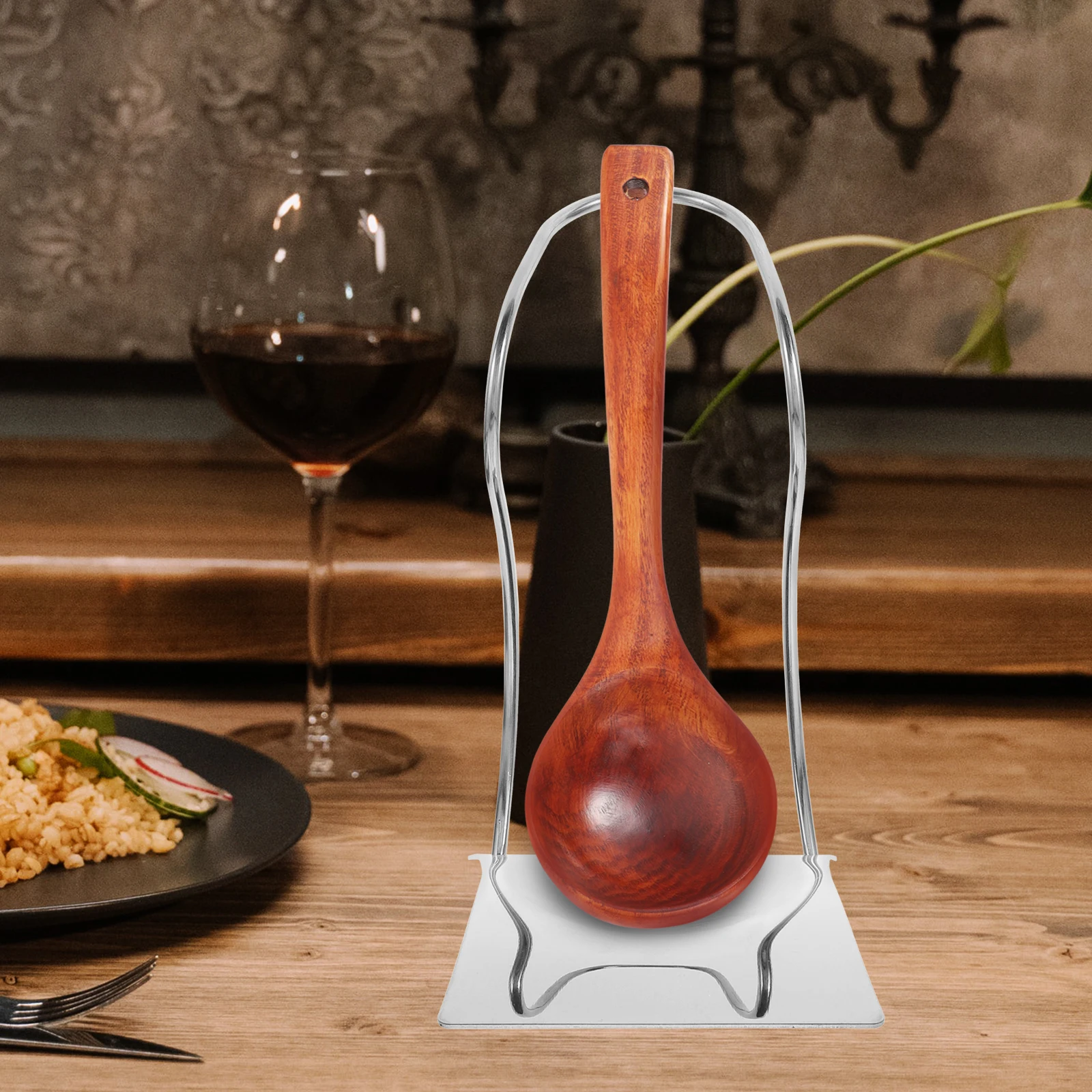 Stainless Steel Rest Holder Kitchen Utensils Storage Rack Soup Ladles Organizer Cutlery Stand Drain Spoon Container Crab Spoon
Stainless Steel Rest Holder Kitchen Utensils Storage Rack Soup Ladles Organizer Cutlery Stand Drain Spoon Container Crab Spoon