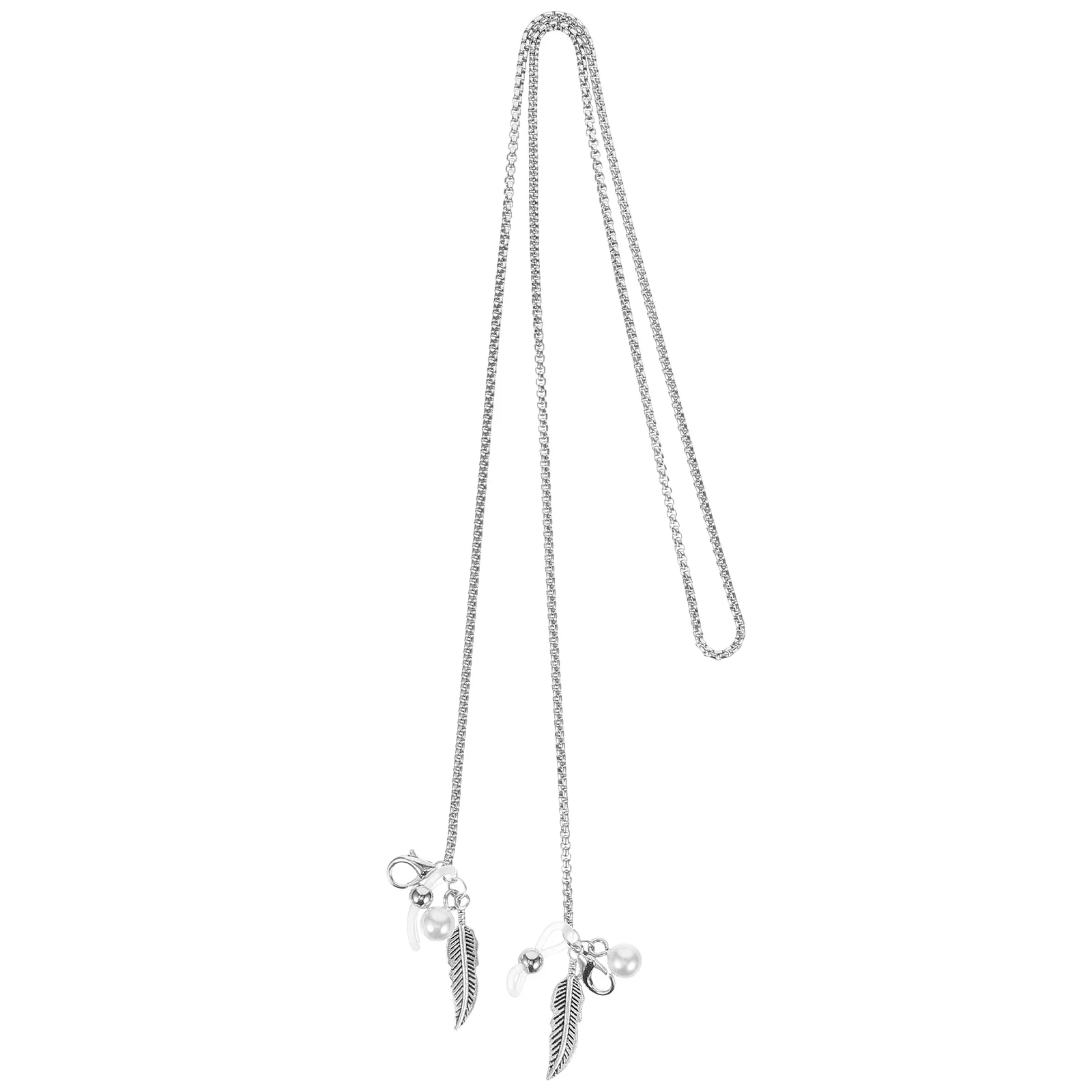 Eyeglasses Chain Glasses Strap Around Neck Trendy Sunglasses Rope for Women Leaf Shape Stainless Steel Color Vacuum Plated Metal
Eyeglasses Chain Glasses Strap Around Neck Trendy Sunglasses Rope for Women Leaf Shape Stainless Steel Color Vacuum Plated Metal
