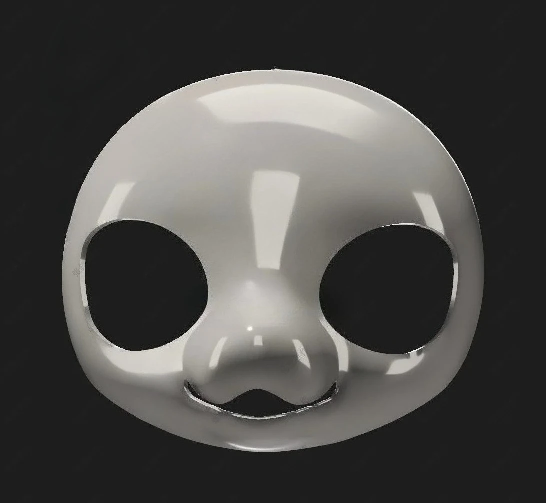 3D Printing Kemono Kigurumi Headbase mask Accessories Costumes Animation Fursuit DIY Accessories
3D Printing Kemono Kigurumi Headbase mask Accessories Costumes Animation Fursuit DIY Accessories
