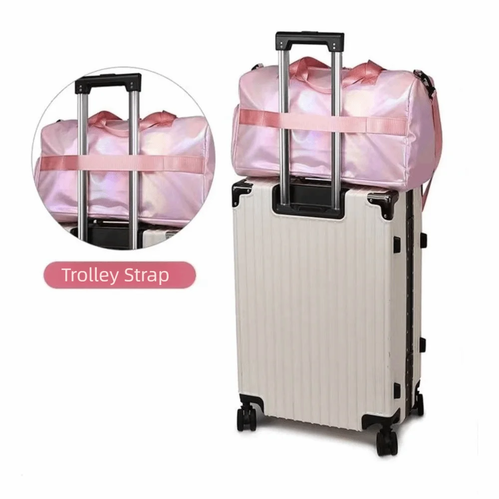 Pearl Glossy Gym Bag Waterproof Wet Dry Separation Travel Luggage Bag Carry-On Large Capacity Fitness Training Handbag Swimming
Pearl Glossy Gym Bag Waterproof Wet Dry Separation Travel Luggage Bag Carry-On Large Capacity Fitness Training Handbag Swimming