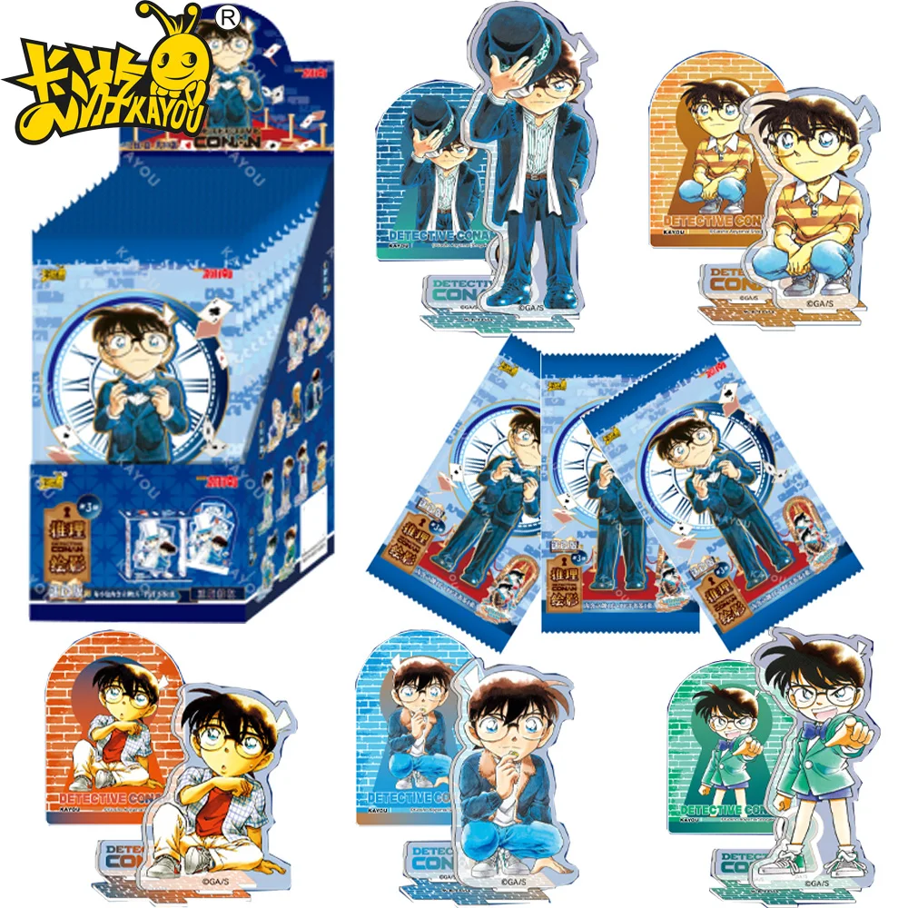 KAYOU Genuine Detective Conan Acrylic Figure Famous Reasoning Mystery Insight Pack Rare Anime Collection Cards Kids Toys Gifts
KAYOU Genuine Detective Conan Acrylic Figure Famous Reasoning Mystery Insight Pack Rare Anime Collection Cards Kids Toys Gifts