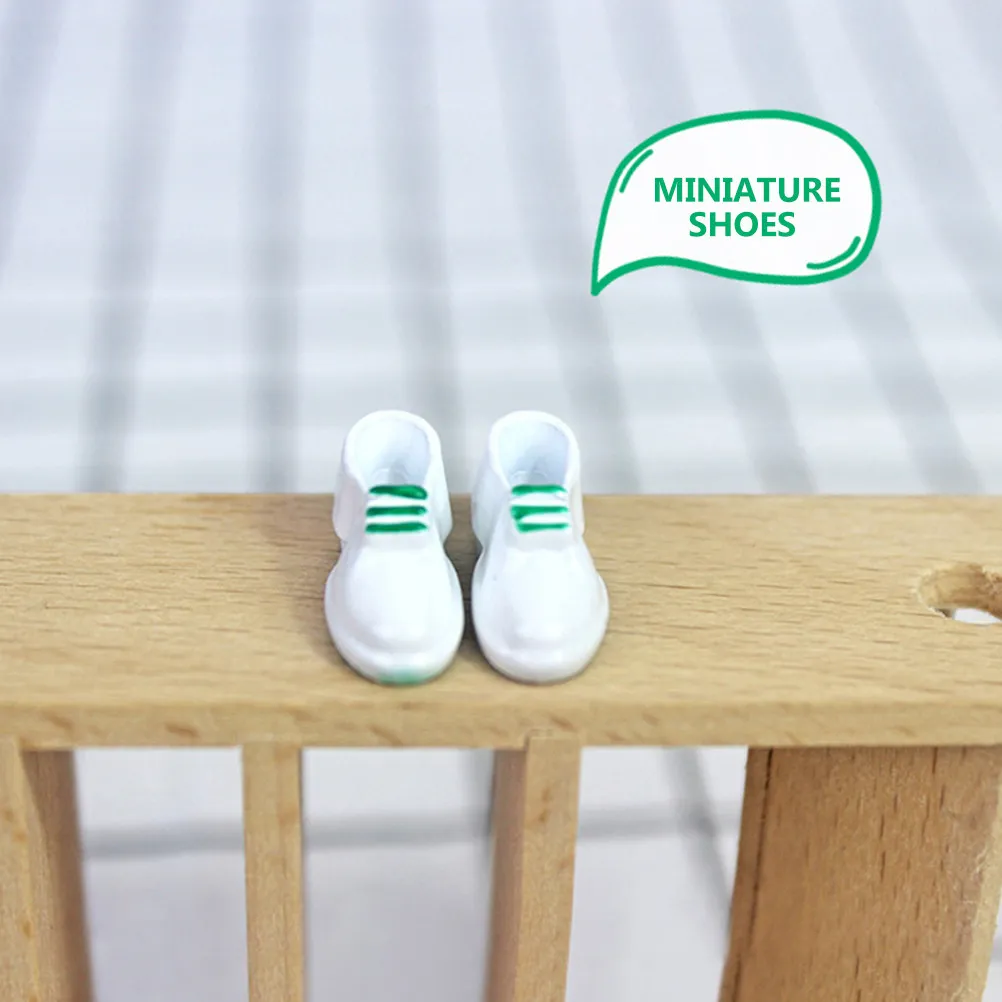 2Pairs Miniature Shoes Strong Wear-Resistant Mini House Accessories Exquisite Small Shoes Decorations Kids Room Art
2Pairs Miniature Shoes Strong Wear-Resistant Mini House Accessories Exquisite Small Shoes Decorations Kids Room Art