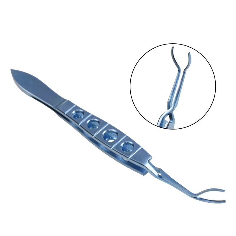 Landers Vitrectomy Lens Forceps Titanium Alloy Ophthalmic Forceps Tweezers Autoclavable Ophthalmic Instrument
Landers Vitrectomy Lens Forceps Titanium Alloy Ophthalmic Forceps Tweezers Autoclavable Ophthalmic Instrument