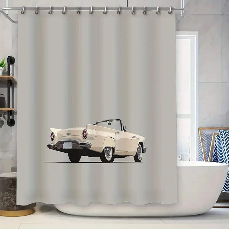 Винтажная автомобильная занавеска для душа Ford Thunderbird в стиле ретро, автомобильная классическая автомобильная занавеска для ванной комнаты, водостойкая винтажная занавеска для автомобиля, подарок для влюбленных
Винтажная автомобильная занавеска для душа Ford Thunderbird в стиле ретро, автомобильная классическая автомобильная занавеска для ванной комнаты, водостойкая винтажная занавеска для автомобиля, подарок для влюбленных