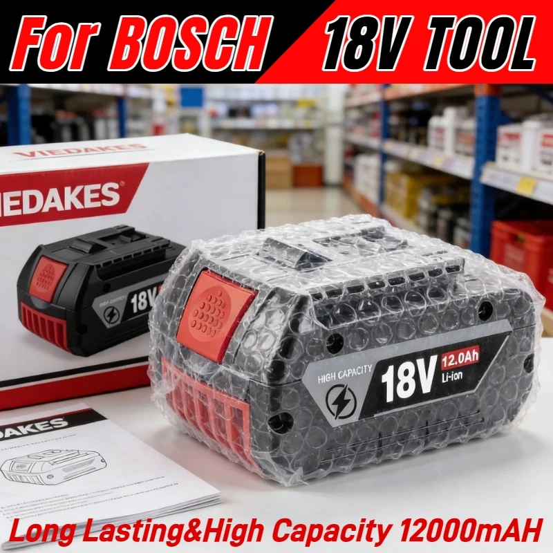 New For Bosch Professional System Cordless Tool Battery BAT609 BAT618 GBA18V8 Replacement Battery 21700 10.0Ah Battery
New For Bosch Professional System Cordless Tool Battery BAT609 BAT618 GBA18V8 Replacement Battery 21700 10.0Ah Battery