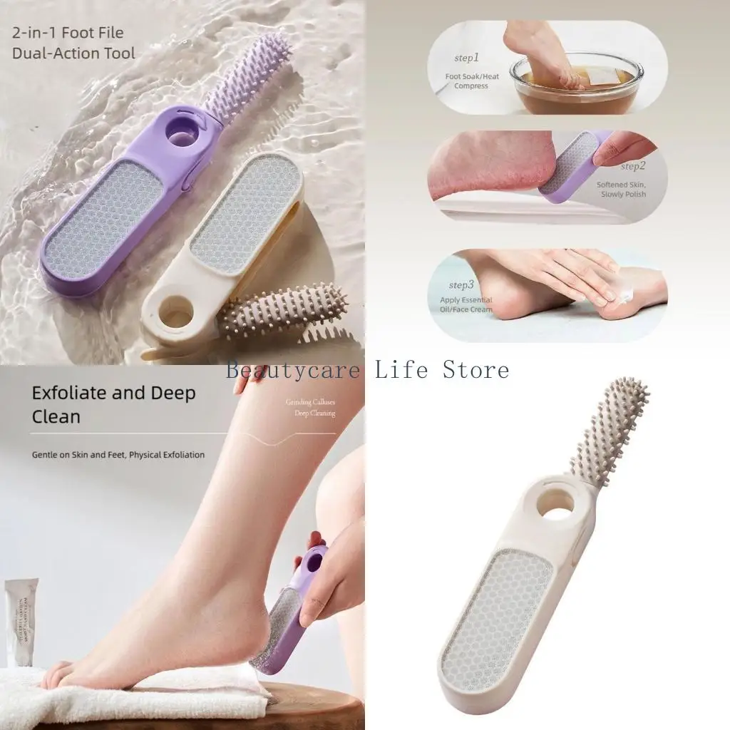 652C (1 шт.) Пилка для ног — двусторонняя для удаления мозолей с крупной и мелкой зернистостью, эргономичная ручка для домашнего
652C (1 шт.) Пилка для ног — двусторонняя для удаления мозолей с крупной и мелкой зернистостью, эргономичная ручка для домашнего