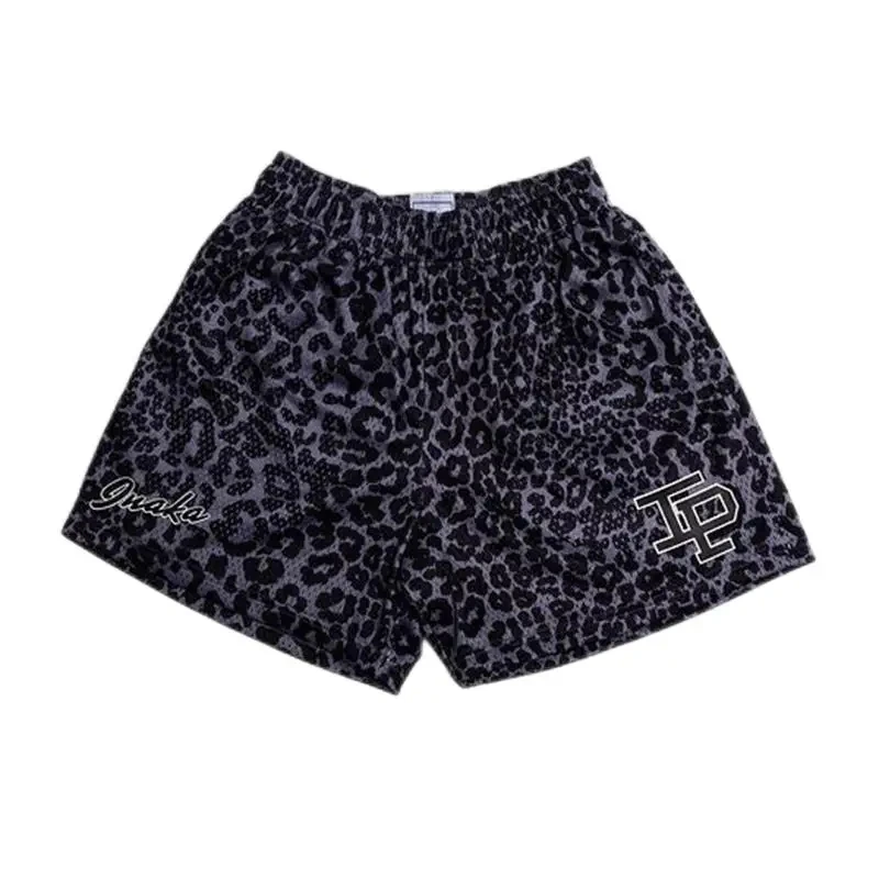 Summer Men's INAKA IP Leopard Print Mesh Shorts Elastic Waist Drawstring Breathable Quick Dry Gym Workout Fitness Casual Pants
Summer Men's INAKA IP Leopard Print Mesh Shorts Elastic Waist Drawstring Breathable Quick Dry Gym Workout Fitness Casual Pants