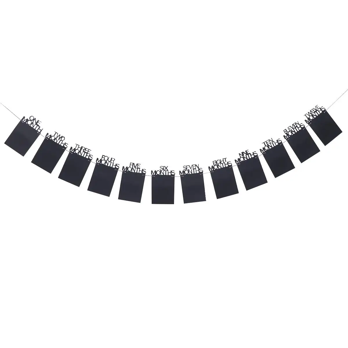 Black Photo Banner Retro Baby's First Birthday Bunting 12-month Photo Show Birthday Party Supply Birthday Decoration -Letters (B
Black Photo Banner Retro Baby's First Birthday Bunting 12-month Photo Show Birthday Party Supply Birthday Decoration -Letters (B