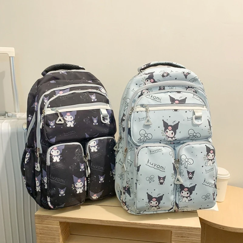 New Sanrio Cartoon Kuromi Backpack Student Large Capacity Lightweight School Bag Kawaii Cute Girls Gift
New Sanrio Cartoon Kuromi Backpack Student Large Capacity Lightweight School Bag Kawaii Cute Girls Gift