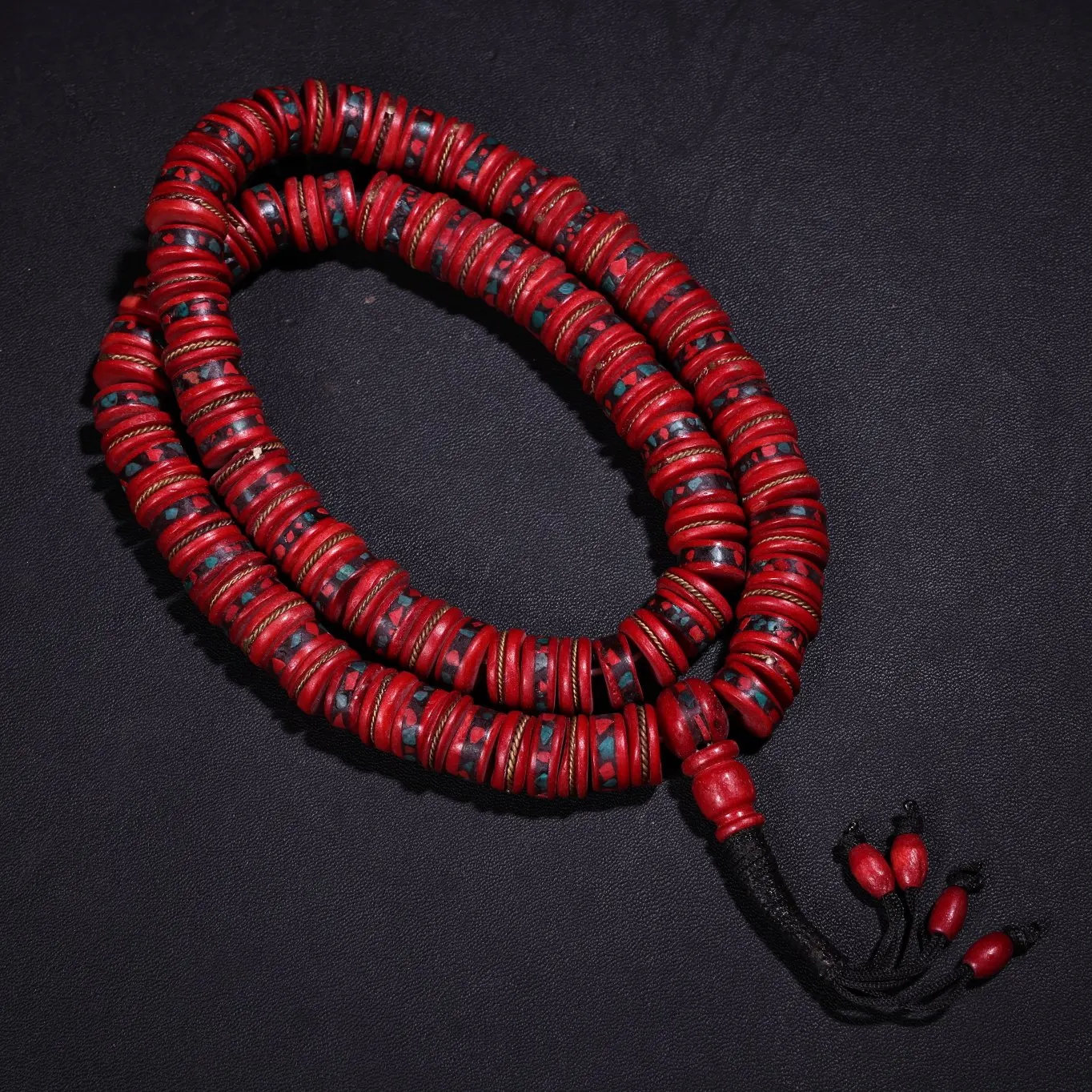 12"Tibetan Temple Collection Old Gabala Carving Red 108 Buddha Beads Necklace Pendant Amulet Dharma Worship Hall Town house
12"Tibetan Temple Collection Old Gabala Carving Red 108 Buddha Beads Necklace Pendant Amulet Dharma Worship Hall Town house