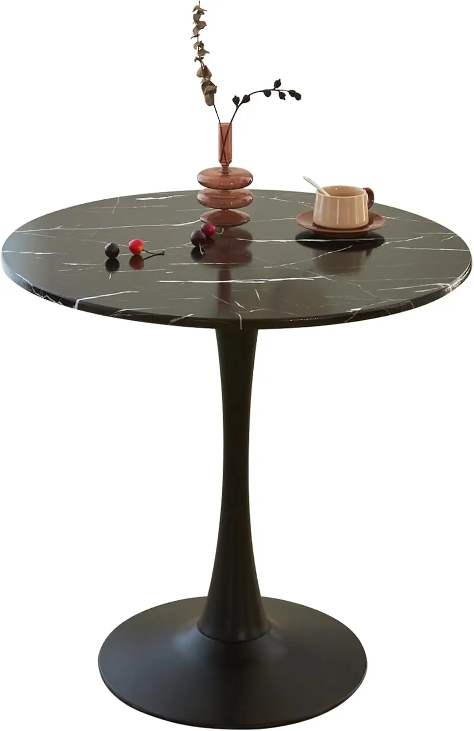 Round Dining Tulip Table for 2 Mid Century Modern Table with Sturdy Metal Pedestal for Kitchen Bistro Cafe Leisure Faux Marble
Round Dining Tulip Table for 2 Mid Century Modern Table with Sturdy Metal Pedestal for Kitchen Bistro Cafe Leisure Faux Marble