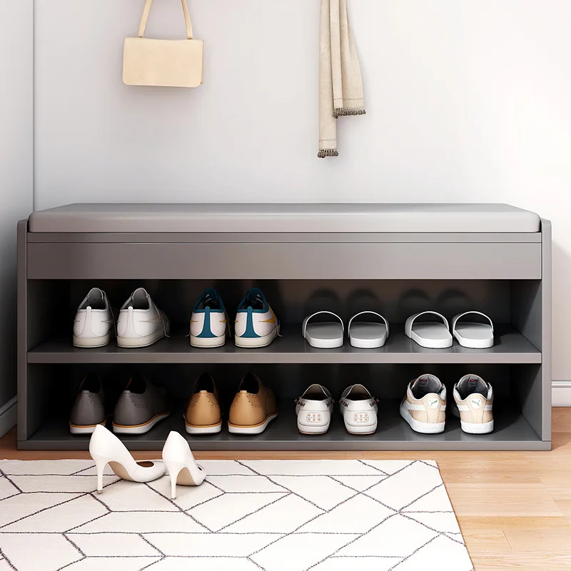 Shoe changing stool Home door shoe rack Seated cabinet Integrated sitting stool Home soft bag shoe stool
Shoe changing stool Home door shoe rack Seated cabinet Integrated sitting stool Home soft bag shoe stool