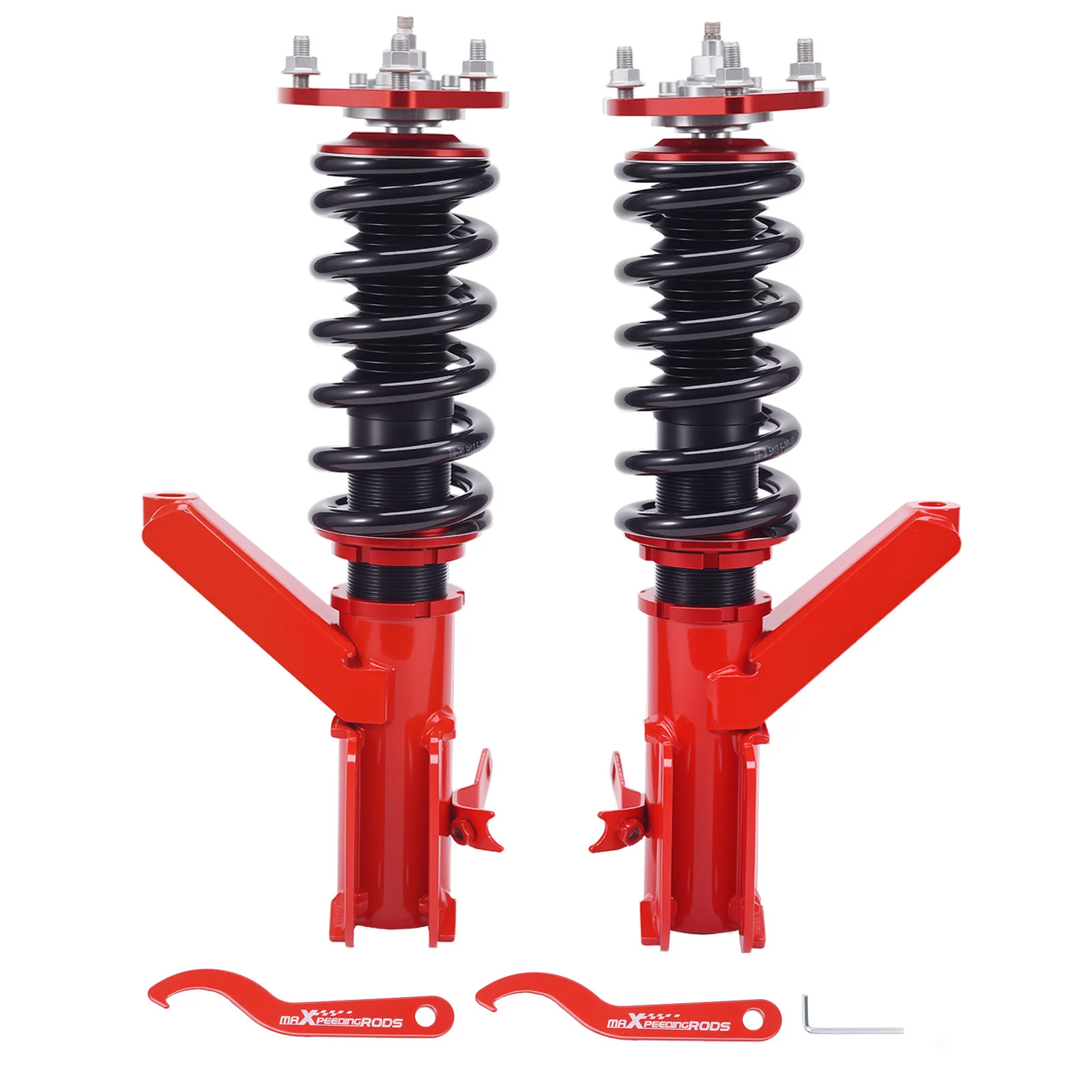 Pair Front Coilovers 24 Way Damping Suspension Kit For Honda Civic 2001-2005
Pair Front Coilovers 24 Way Damping Suspension Kit For Honda Civic 2001-2005