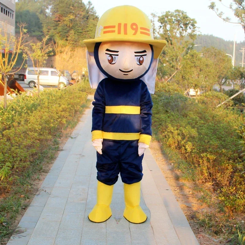 Fireman Mascot Costume Fancy Dress Cosplay Theme Mascotte Carnival Cartoon Character Costumes Mascot New Arrival
Fireman Mascot Costume Fancy Dress Cosplay Theme Mascotte Carnival Cartoon Character Costumes Mascot New Arrival