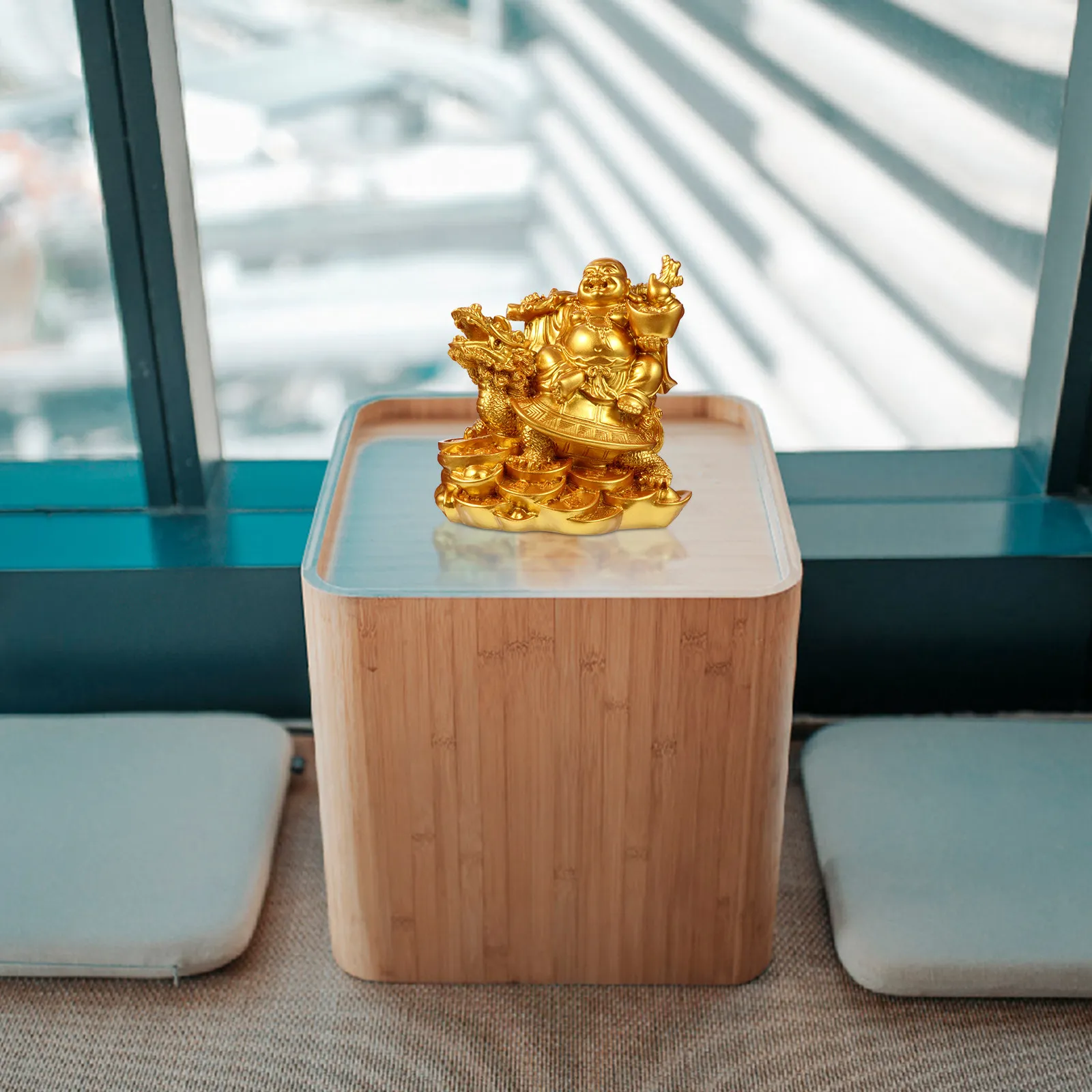 Laughing Buddha Statue Resin Maitreya Sculpture Feng Shui Ornament Desktop Home Office Decor Good Happiness Prosperity
Laughing Buddha Statue Resin Maitreya Sculpture Feng Shui Ornament Desktop Home Office Decor Good Happiness Prosperity