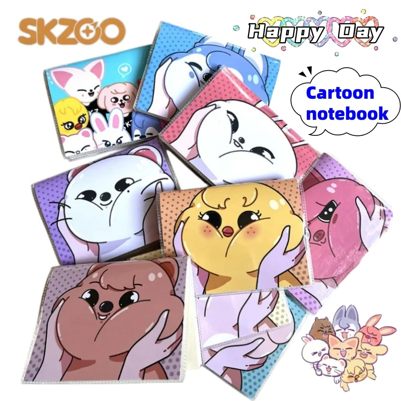 SKZOO Wolf chan Leebit Dwaekki Jiniret Quokka PuppyM High Color Value Simple Notebook Student Cartoon Cute Journal Award Gift
SKZOO Wolf chan Leebit Dwaekki Jiniret Quokka PuppyM High Color Value Simple Notebook Student Cartoon Cute Journal Award Gift