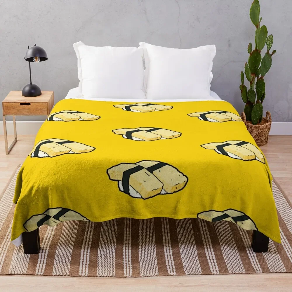 Pattern of Tamago sushi Japanese egg omlette food Throw Blanket Beach Thermal halloween Blankets
Pattern of Tamago sushi Japanese egg omlette food Throw Blanket Beach Thermal halloween Blankets