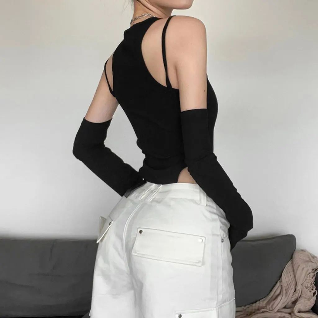 Women's Slim Fit Sleeveless Jumpsuit Solid Color Street Fashion Sexy Strap European American Style Autumn New
Women's Slim Fit Sleeveless Jumpsuit Solid Color Street Fashion Sexy Strap European American Style Autumn New