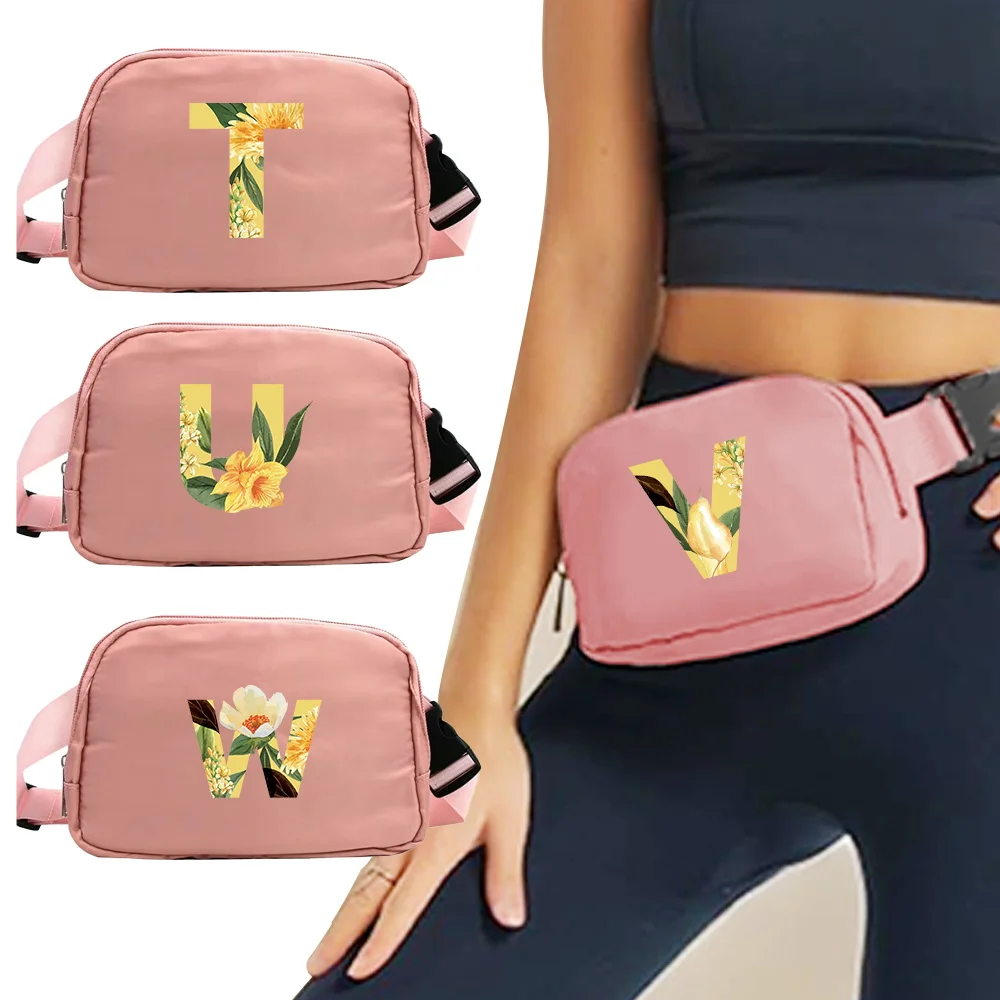 New Waist Pack floral Letter Pattern with Smooth Fabric and Adjustable Strap for Hands Free Organization During Daily Activities
New Waist Pack floral Letter Pattern with Smooth Fabric and Adjustable Strap for Hands Free Organization During Daily Activities