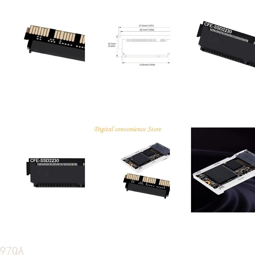 97QA Fast Speed M.2 NVME 2230 COLD DISK CARD для Express Type B Поддерживает МБ/с.
97QA Fast Speed M.2 NVME 2230 COLD DISK CARD для Express Type B Поддерживает МБ/с.