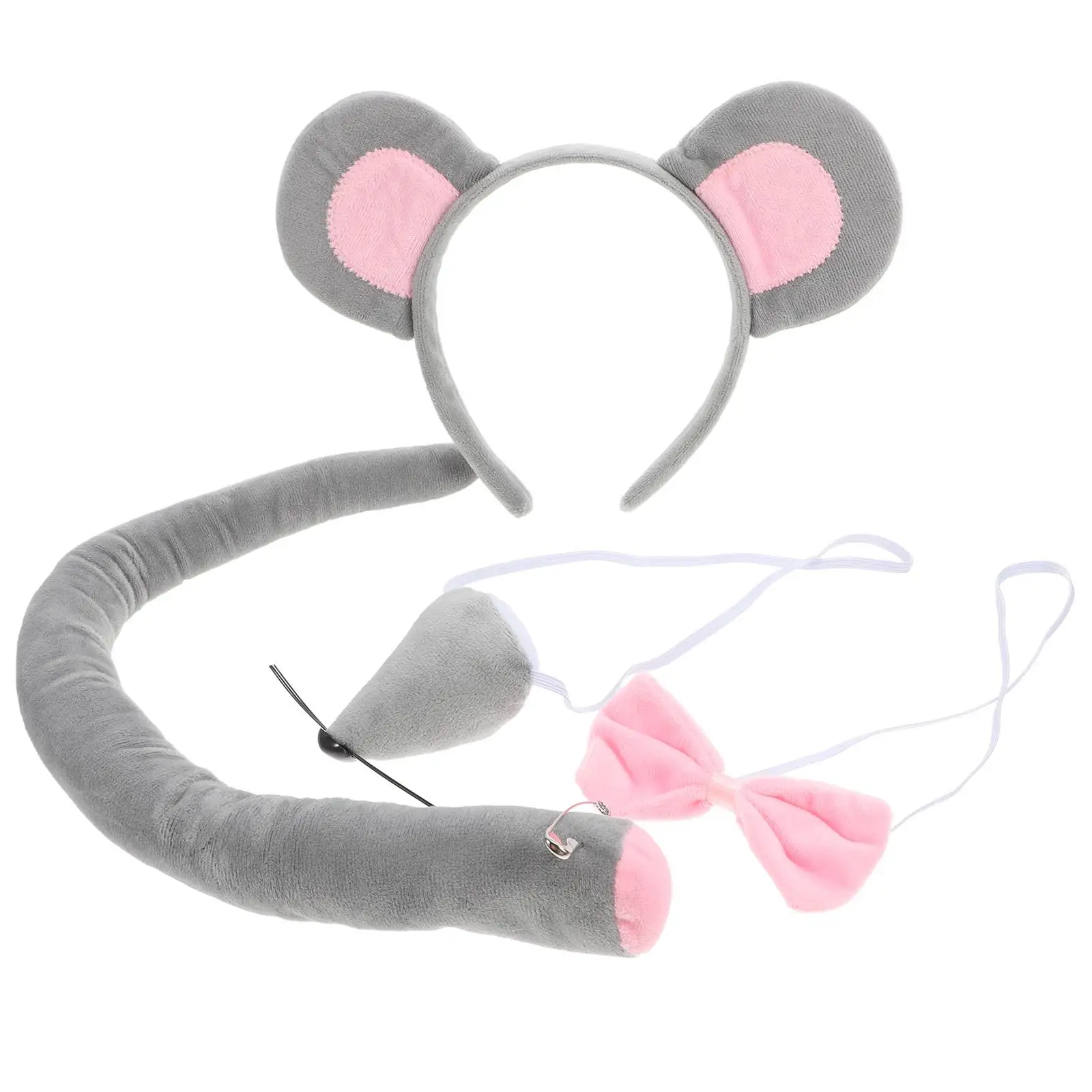 1 set Mouse Headband Animal Costume Set Cartoon Ears Hair Hoop Pink Bow Tie Tail Party Accessories Cosplay Props Halloween
1 set Mouse Headband Animal Costume Set Cartoon Ears Hair Hoop Pink Bow Tie Tail Party Accessories Cosplay Props Halloween