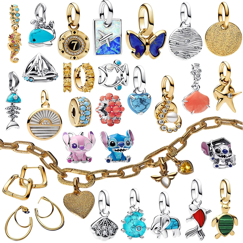 New 925 Silver Sea Turtle Elephant Seahorse Love Sea Star Ocean Beads Suitable for Girlfriend Festival DIY Charm Jewelry Gift
New 925 Silver Sea Turtle Elephant Seahorse Love Sea Star Ocean Beads Suitable for Girlfriend Festival DIY Charm Jewelry Gift