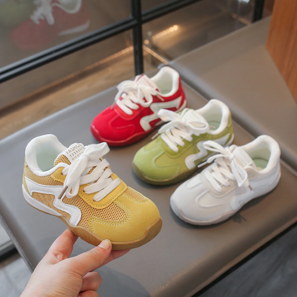 Toddler Mesh Retro Sneakers, 4 Colors Block Breathable Kids Trainers Non Slip Gum Sole Boys Girls Vintage Walking Casual Shoes
Toddler Mesh Retro Sneakers, 4 Colors Block Breathable Kids Trainers Non Slip Gum Sole Boys Girls Vintage Walking Casual Shoes