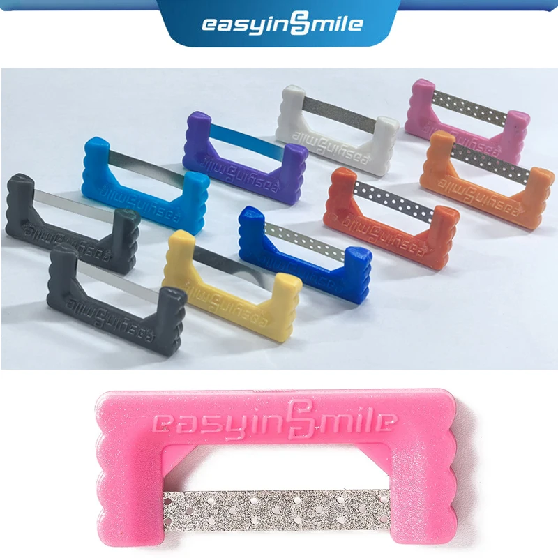 Easyinsmile IPR Dental Kit Orthodontic Interproximal Strips Stripping Polish Tools Enamel Reduce Serrated Saw
Easyinsmile IPR Dental Kit Orthodontic Interproximal Strips Stripping Polish Tools Enamel Reduce Serrated Saw