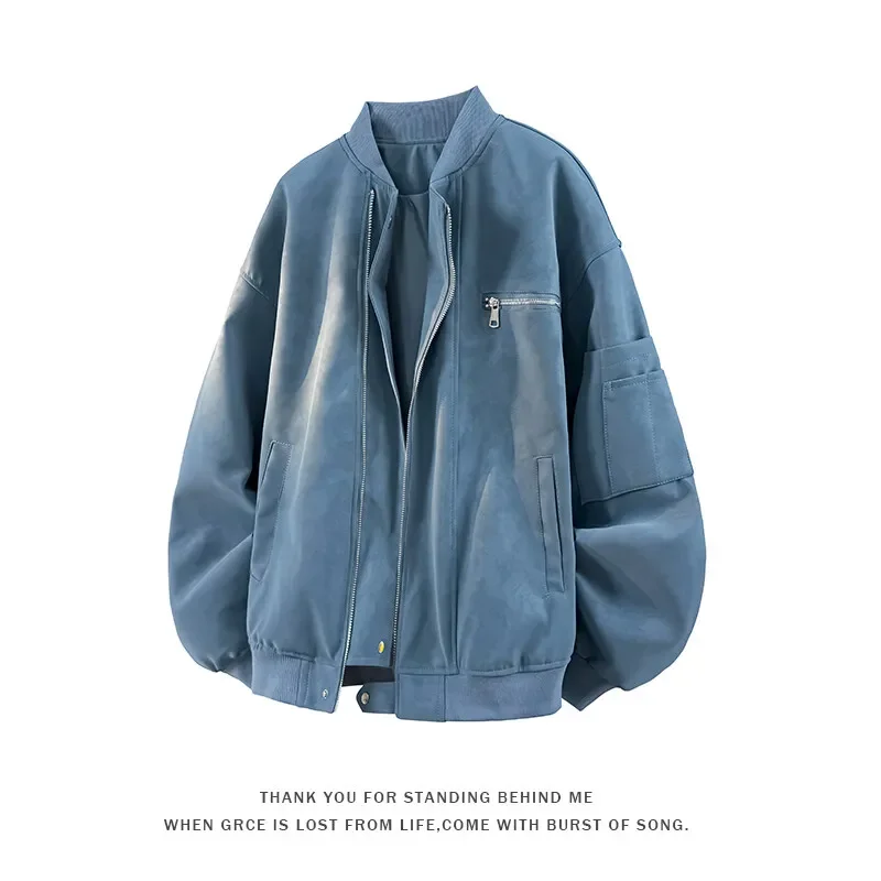 Винтажная мужская мотоциклетная куртка 2025 Hight Street, куртка из искусственной кожи, американская верхняя одежда 2025 года, весенняя молодежная бейсбольная форма Wor
Винтажная мужская мотоциклетная куртка 2025 Hight Street, куртка из искусственной кожи, американская верхняя одежда 2025 года, весенняя молодежная бейсбольная форма Wor